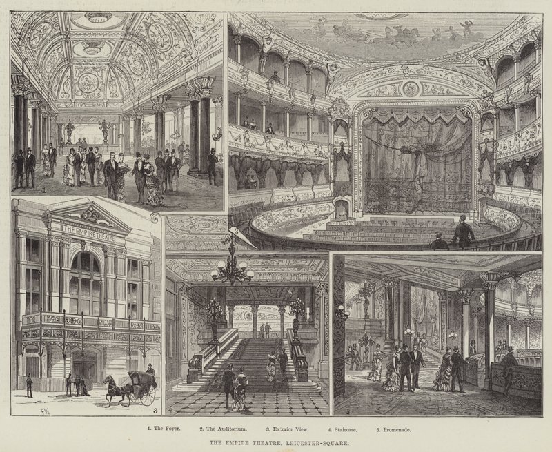 El Teatro Empire, Leicester-Square de Frank Watkins