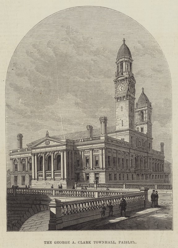 El Ayuntamiento George A Clark, Paisley de Frank Watkins