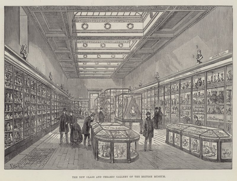 La nueva galería de vidrio y cerámica del Museo Británico de Frank Watkins