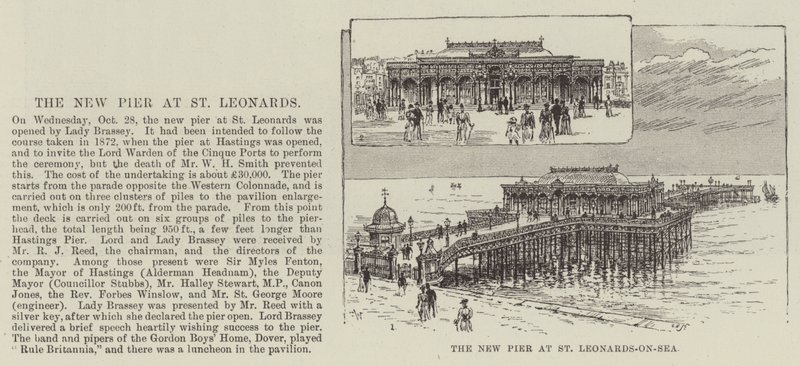 El nuevo muelle en St Leonards-on-Sea de Frank Watkins