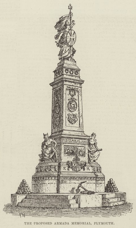 El Memorial de la Armada Propuesto, Plymouth de Frank Watkins