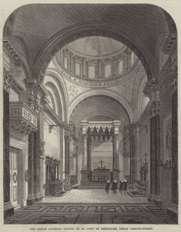 La Capilla Católica Romana de San Juan de Jerusalén, Great Ormond-Street de Frank Watkins