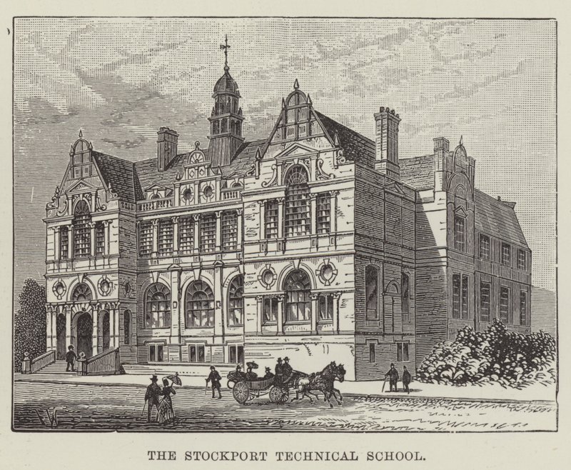 La Escuela Técnica de Stockport de Frank Watkins