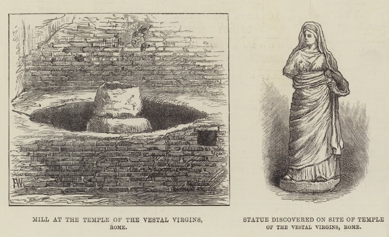 Las vírgenes vestales de Roma de Frank Watkins