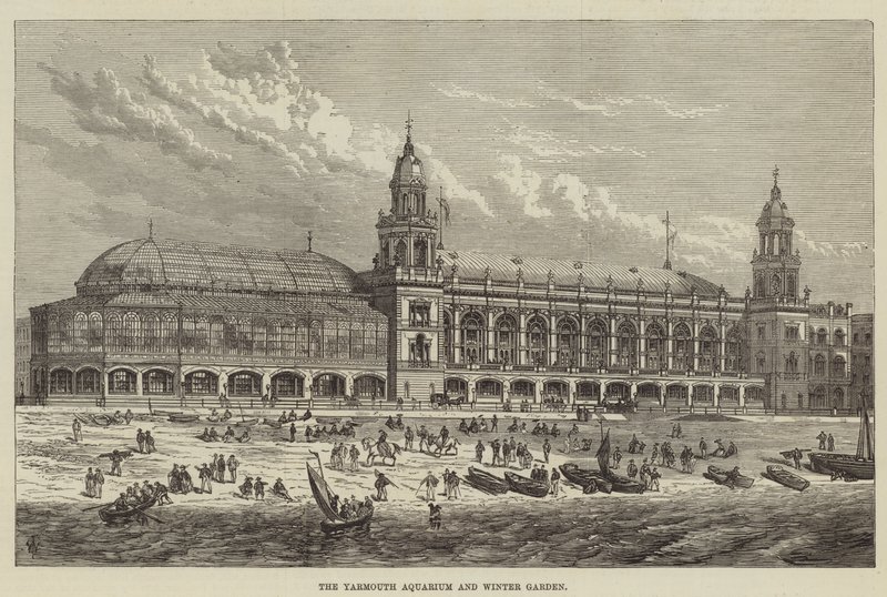 El Acuario de Yarmouth y el Jardín de Invierno de Frank Watkins