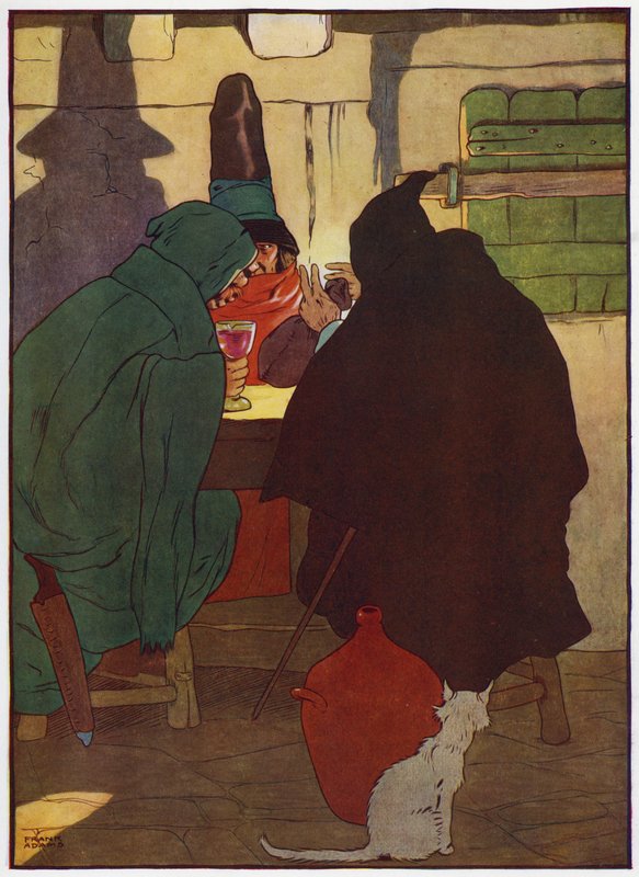 Ilustración para Babes in the Wood de Frank Adams