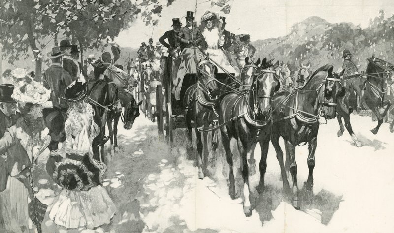 Apertura de la Temporada de Carruajes de Frank Craig