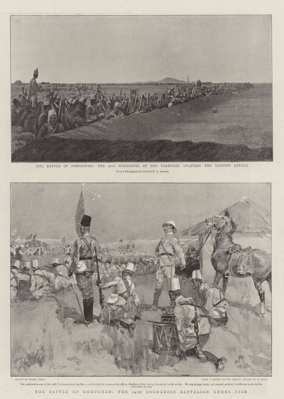 La Batalla de Omdurman de Frank Craig