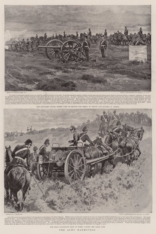 Las maniobras del ejército de Frank Dadd