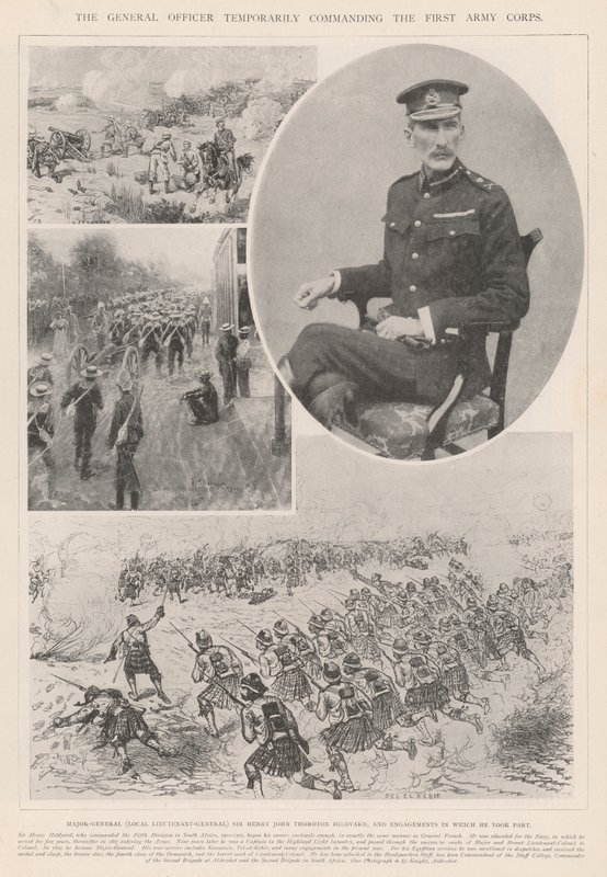 El Oficial General temporalmente al mando del Primer Cuerpo de Ejército de Frank Dadd
