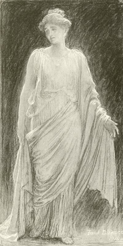Madame de Navarro (Mary Anderson) como Hermione en 