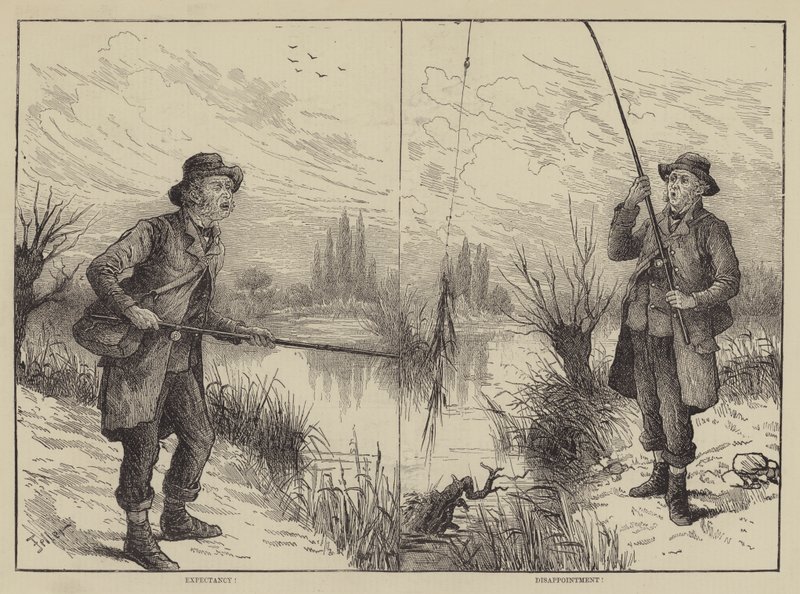 Escenas de pesca de Frank Feller