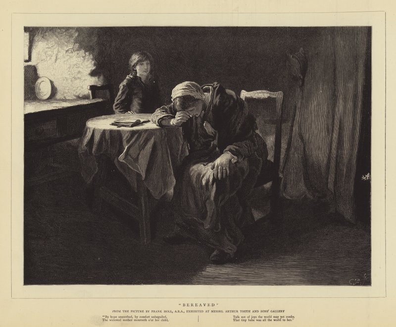 Afligido de Frank Holl