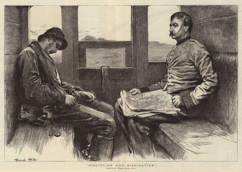 Disciplina y disipación de Frank Holl
