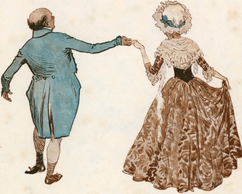 The Pickwick Papers (litografía en color) de Frank Reynolds
