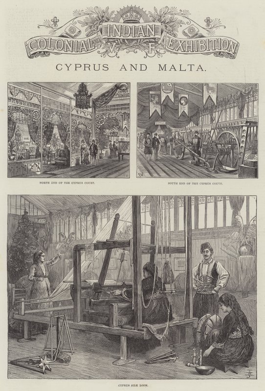 Exposición Colonial e India, Chipre y Malta de Frank Watkins