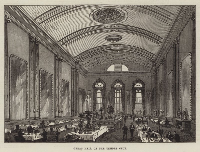 Gran Salón del Temple Club de Frank Watkins
