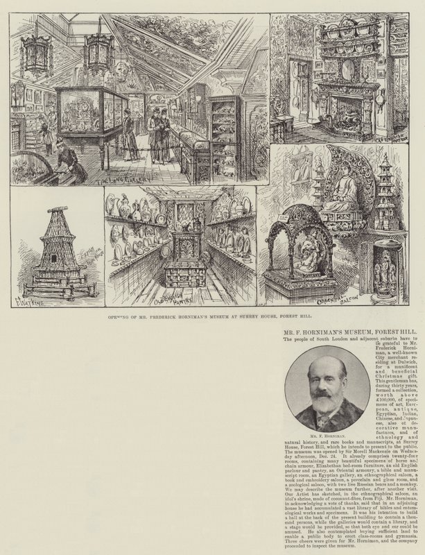 El museo del Sr. F Horniman, Forest Hill de Frank Watkins