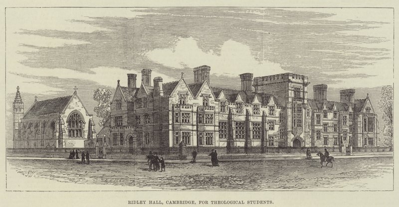 Ridley Hall, Cambridge, para estudiantes de teología de Frank Watkins