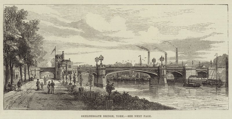 Puente Skeldergate, York de Frank Watkins