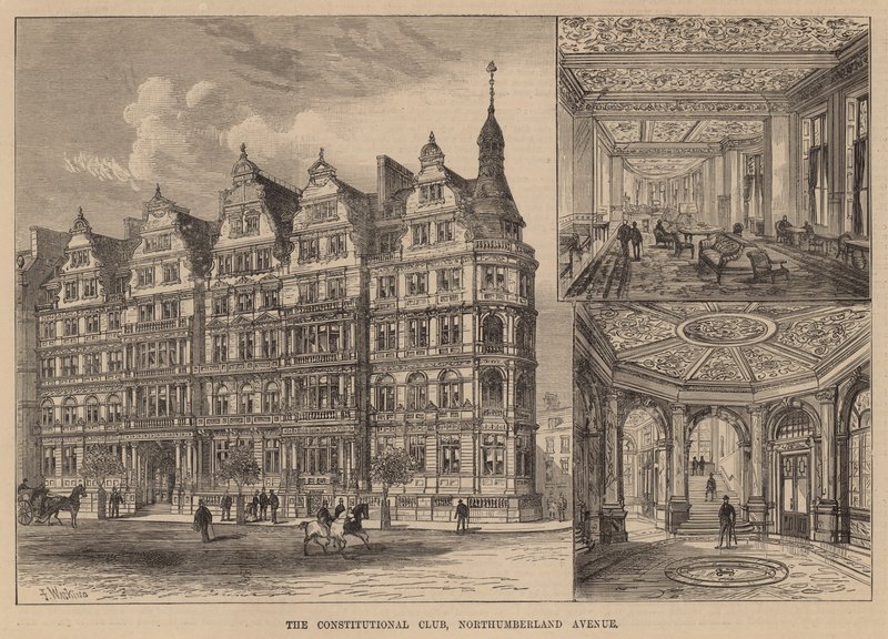 El Club Constitucional, Northumberland Avenue de Frank Watkins