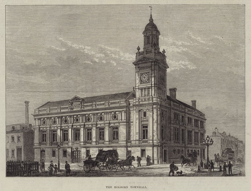 El Ayuntamiento de Holborn de Frank Watkins