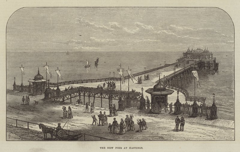 El nuevo muelle en Hastings de Frank Watkins