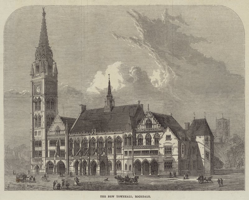 El nuevo ayuntamiento, Rochdale de Frank Watkins