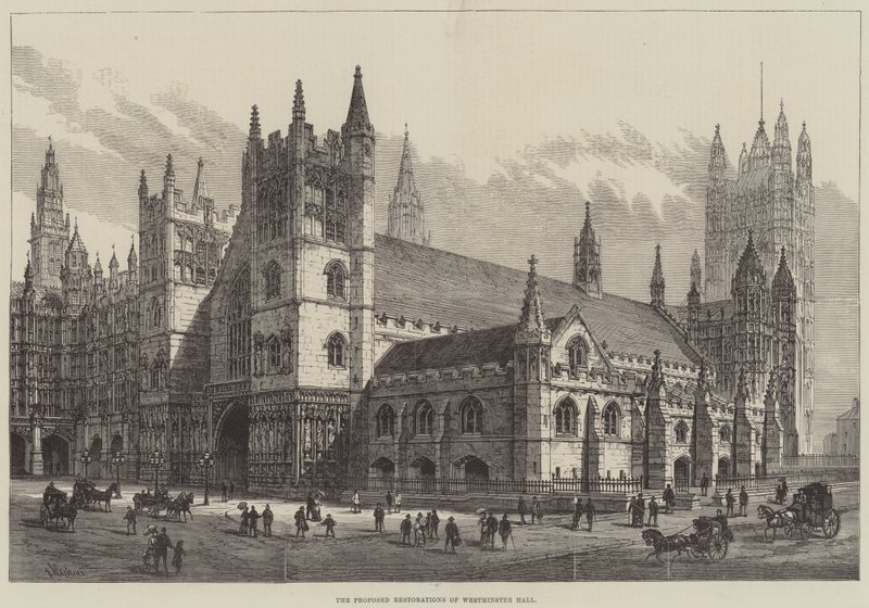Las propuestas de restauración del Salón de Westminster de Frank Watkins