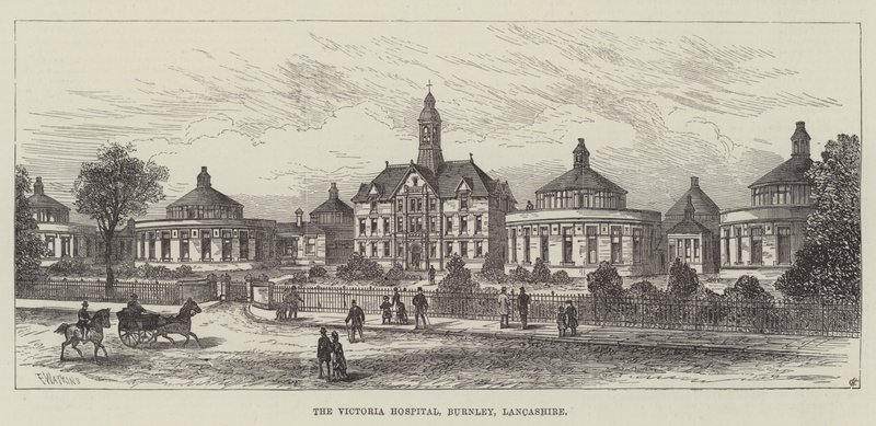 El Hospital Victoria, Burnley, Lancashire de Frank Watkins