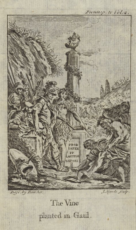 La Vid Plantada en Galia de François Boucher