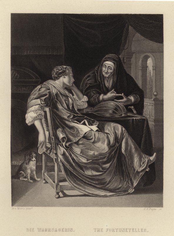 La adivina de Frans van Mieris