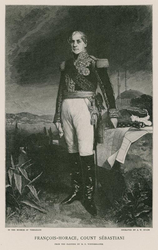 Horace Francois Bastien Sebastiani de La Porta de Franz Xaver Winterhalter