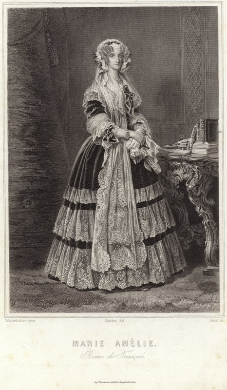 María Amalia de Nápoles y Sicilia de Franz Xaver Winterhalter
