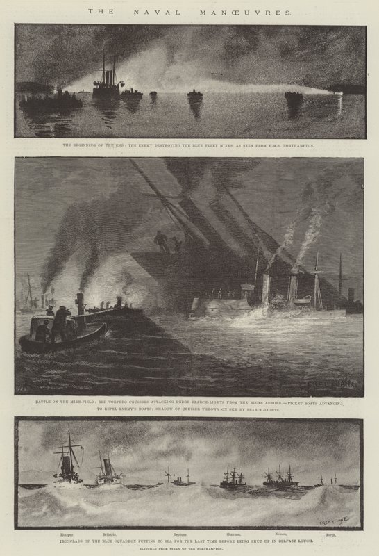 Las Maniobras Navales de Fred T. Jane