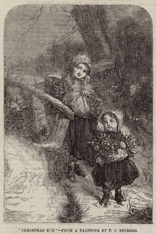 Nochebuena de Frederic James Shields