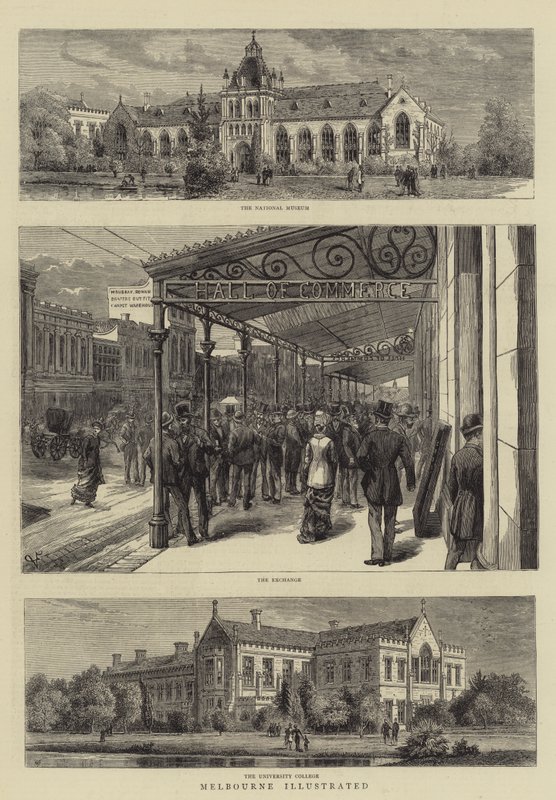 Melbourne ilustrado de Frederic Villiers