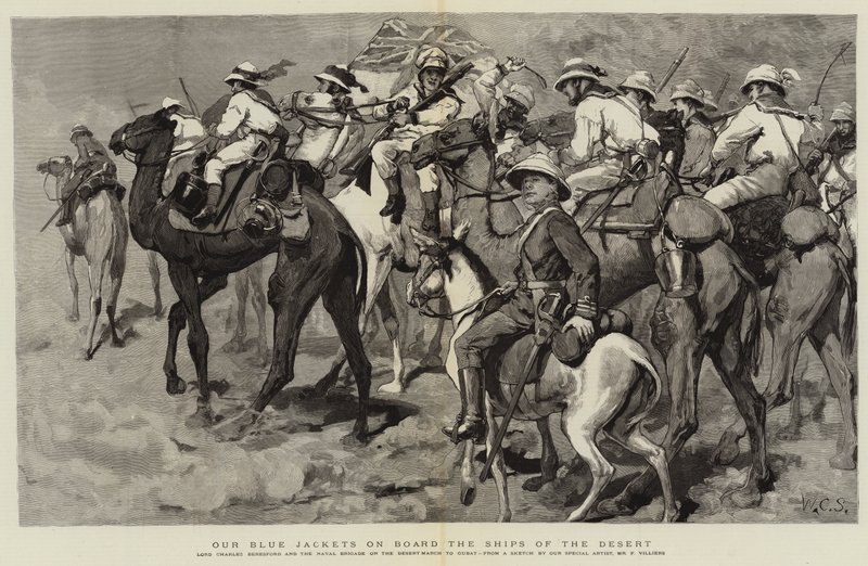 Nuestros Marineros en los Barcos del Desierto de Frederic Villiers