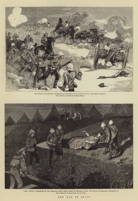 La guerra en Egipto de Frederic Villiers