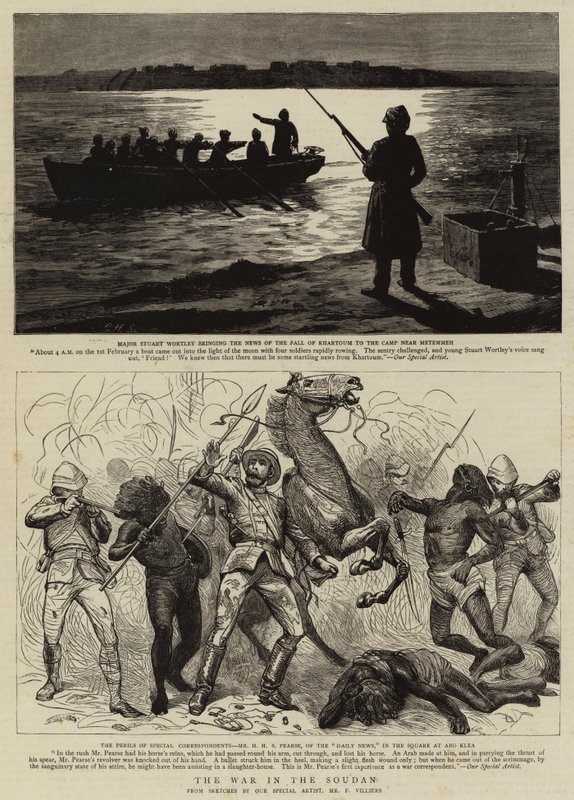 La guerra en Sudán de Frederic Villiers