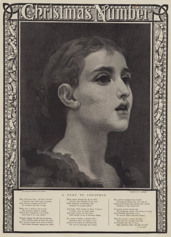 Un himno a la Navidad de Frederic Leighton