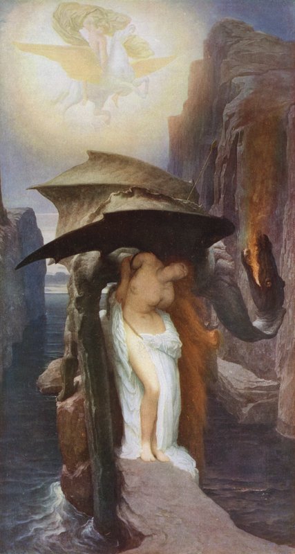 Perseo y Andrómeda de Frederic Leighton