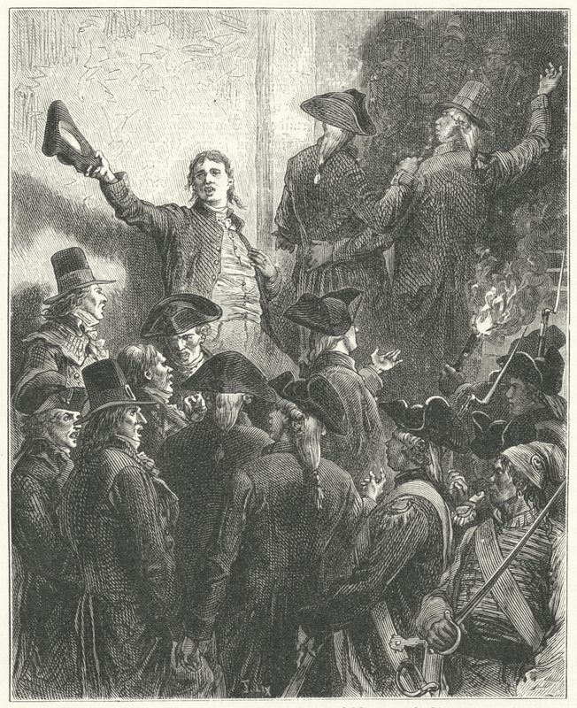 La caída de los Girondinos de Frederic Theodore (after) Lix