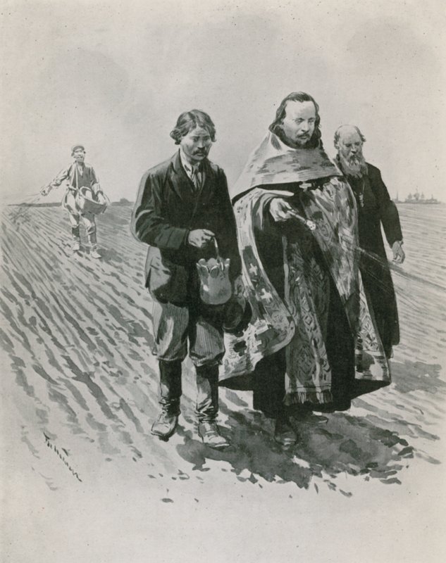 Bendiciendo el suelo antes de sembrar: Pequeña Rusia de Frederic de Haenen