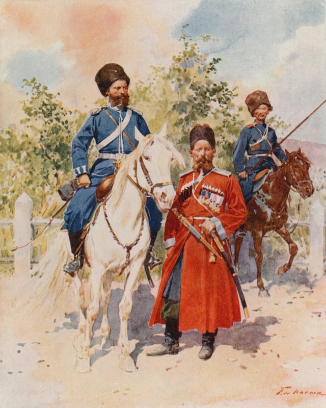 Cosacos de la Guardia y Guardia Imperial de Frederic de Haenen