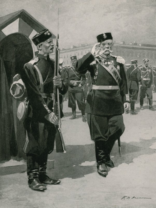 Oficial y centinela de Frederic de Haenen