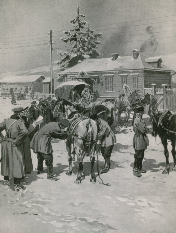 Estación de Postas en los Urales de Frederic de Haenen