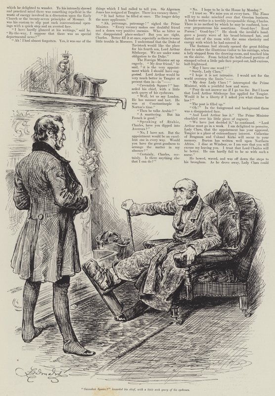 Una cuestión de diplomacia, por Arthur Conan Doyle de Frederick Barnard