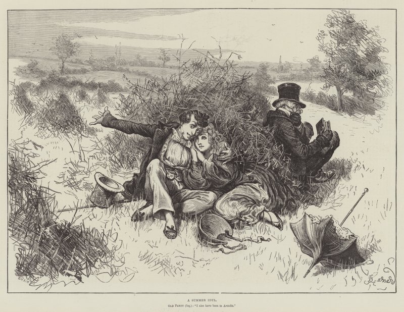 Un idilio de verano de Frederick Barnard