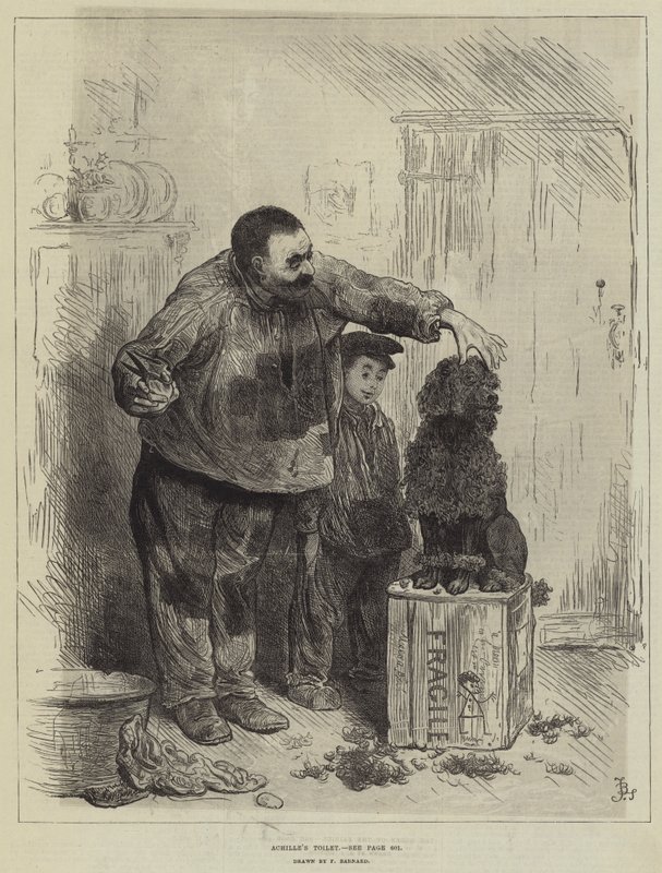 El aseo de Aquiles de Frederick Barnard